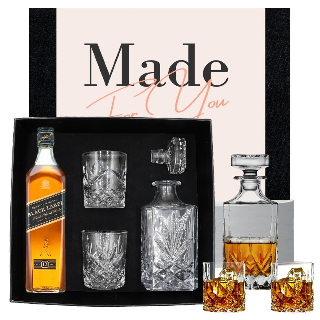 Johnnie Black Decanter Hamper - Tastebuds