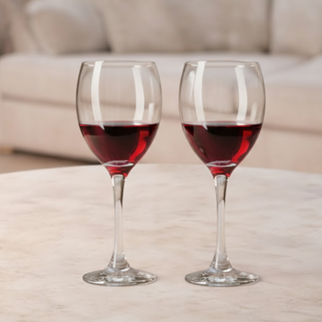 2- Lav Odin Empire Red Wine Glasses - 340ml