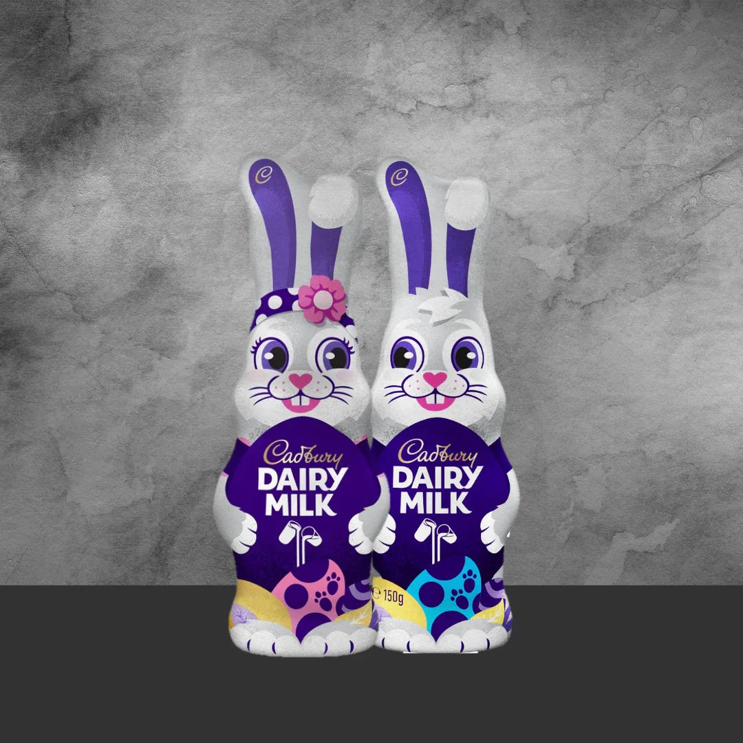 2 Cadbury Easter Bunnies 80g - Tastebuds