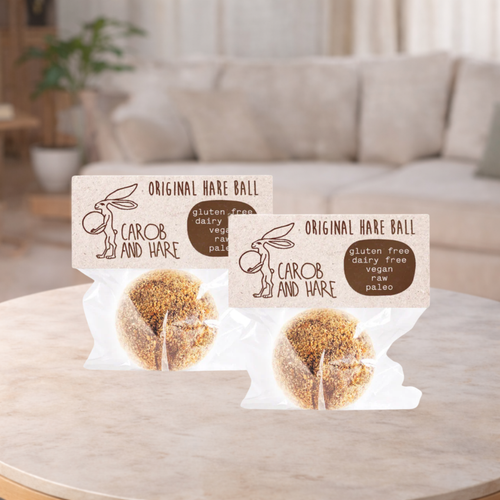 2 Carob and Hare Original Hare Protein Ball 26g