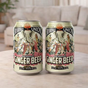 2 Brookvale Union Ginger Beer Can 330ml
