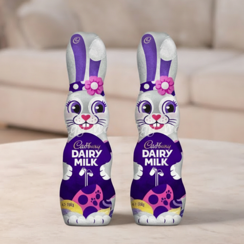 2 Cadbury Chocolate Easter Bunny 180g
