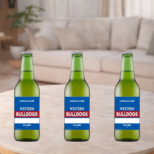 3 AFL Team Aussie Beers 330ml