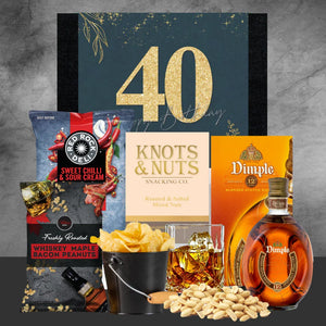 Happy 40th Whisky & Snack Birthday - Tastebuds