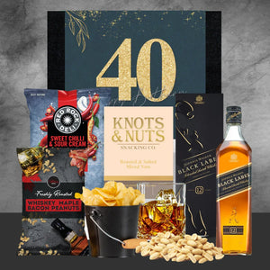 Happy 40th Whisky & Snack Birthday - Tastebuds