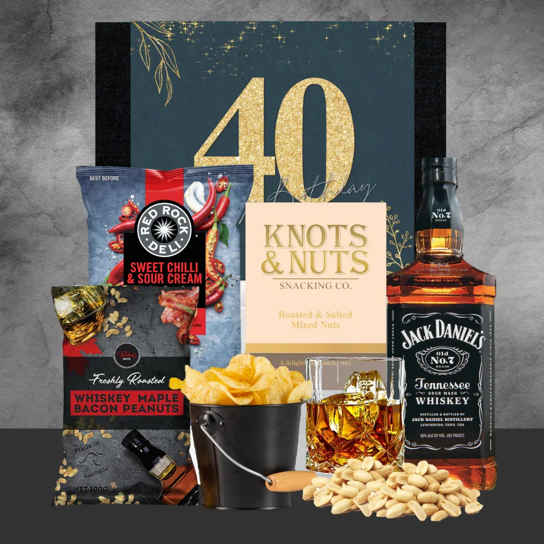 Happy 40th Whisky & Snack Birthday - Tastebuds