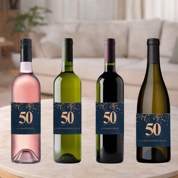50th Birthday Wine Choice 750ml