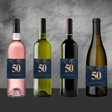 50th Birthday Wine Choice 750ml - Tastebuds