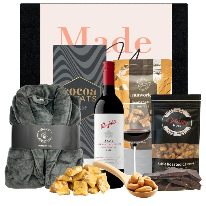 Penfolds Relaxation Hamper with Cabernet Sauvignon - Tastebuds