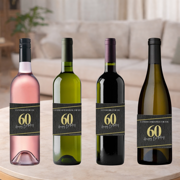 60th Birthday Wine Choice 750ml