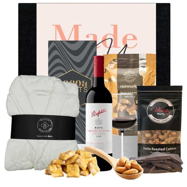 Penfolds Relaxation Hamper with Cabernet Sauvignon - Tastebuds