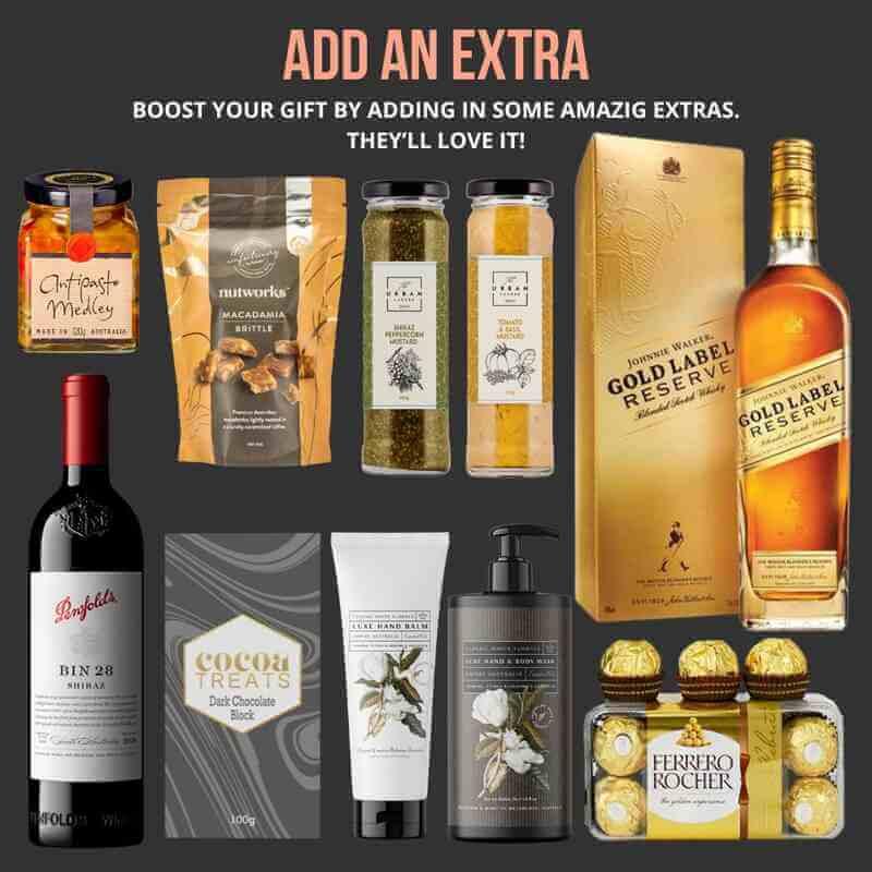 Christmas Bacardi Rum & Snacks Hamper - Tastebuds