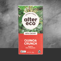 Alter Eco Quinoa Crunch Chocolate 80g