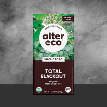 Alter Eco Total Blackout Chocolate 80g