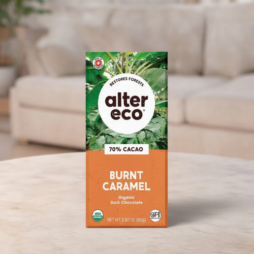 Alter Eco Burnt Caramel Chocolate 80g