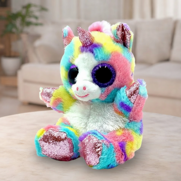 Animotsu Rainbow Unicorns Plush Toy
