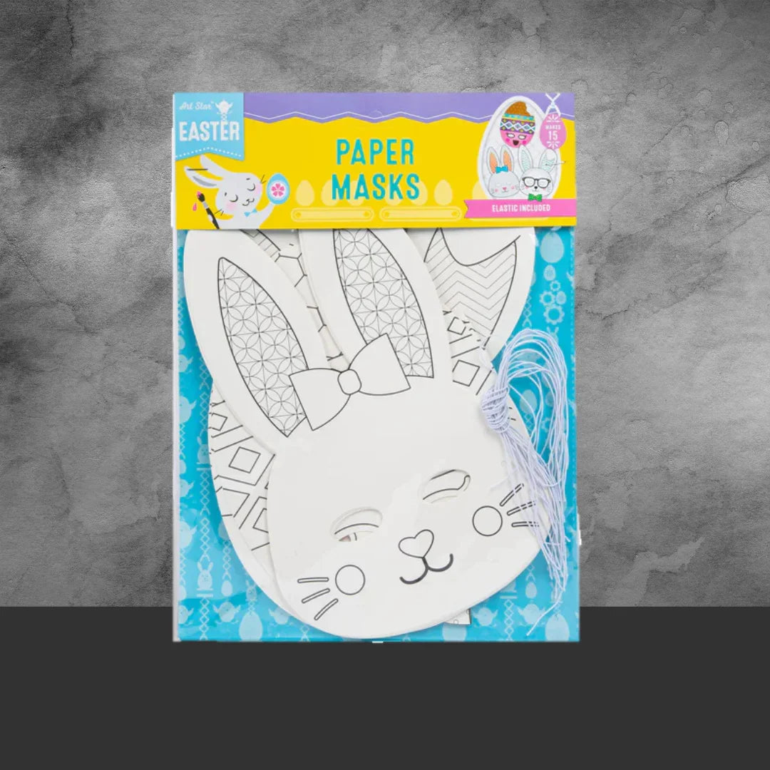 Art Star Easter Paper Masks Kit - Tastebuds