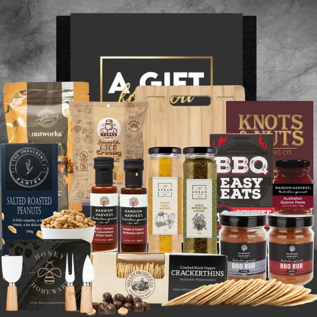 Australian BBQ Birthday Basket - Tastebuds