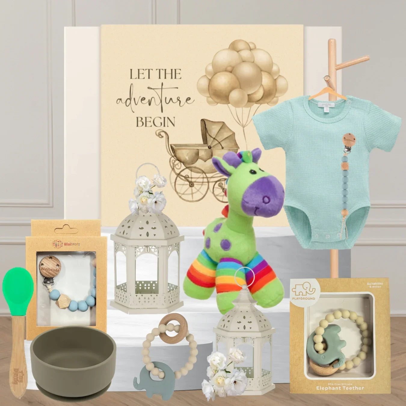 Newborn Baby Cuddles Hamper - Tastebuds
