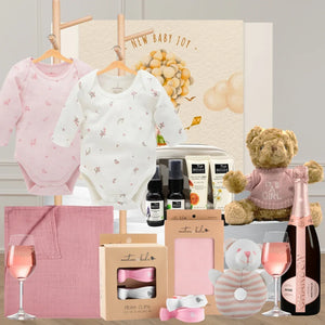 New Baby Girl Celebration Hamper - Tastebuds