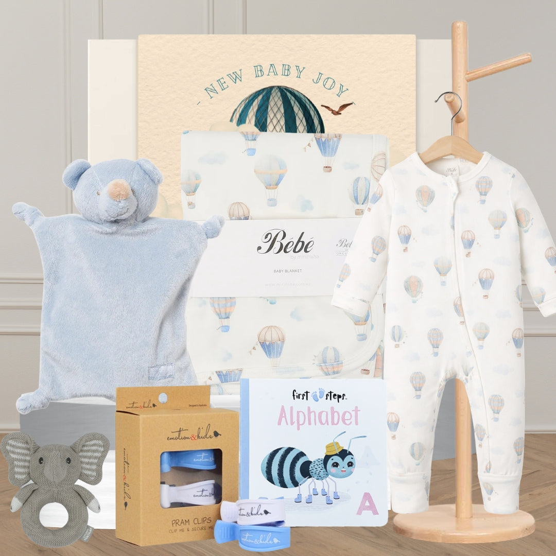 Bed Time Baby Boy Hamper