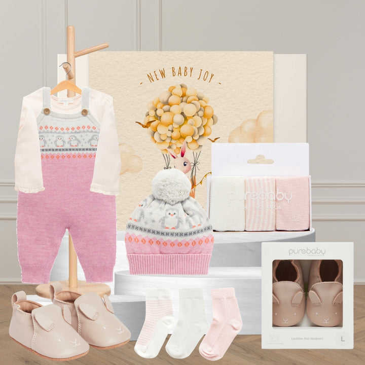 Little Footprints Pink Hamper - Tastebuds