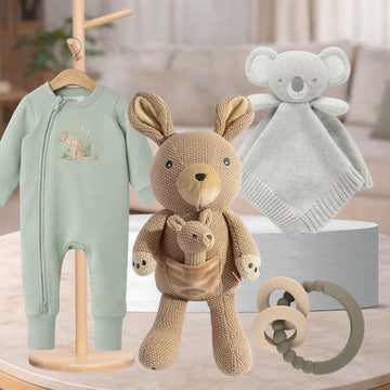 Organic Aussie Kangaroo Baby Hamper