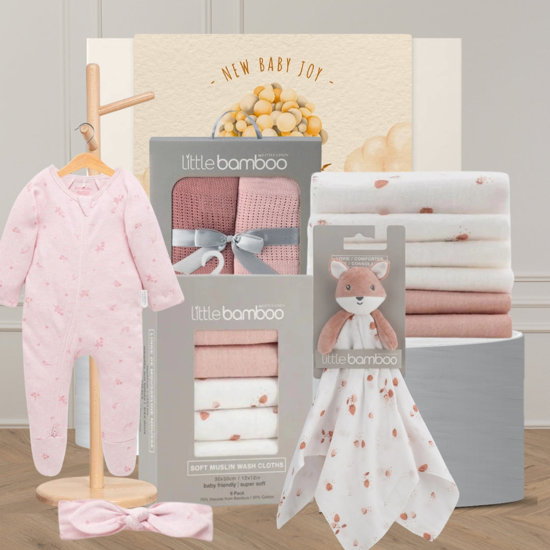 A Touch of Pink Baby Hamper