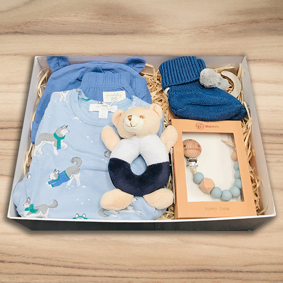 Baby Boy First Birthday Hamper - Tastebuds