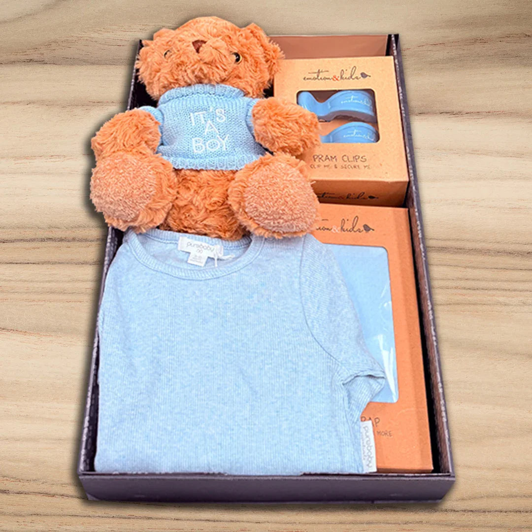 Baby Boy & Relax Hamper - Tastebuds