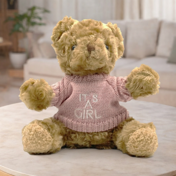 Baby Girl Teddy Bear