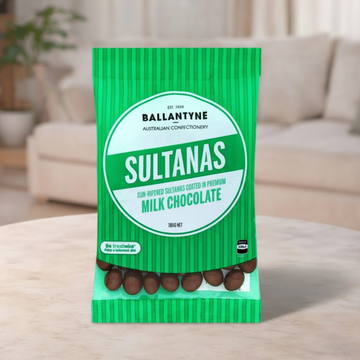 Ballantyne Chocolate Sultanas 180g