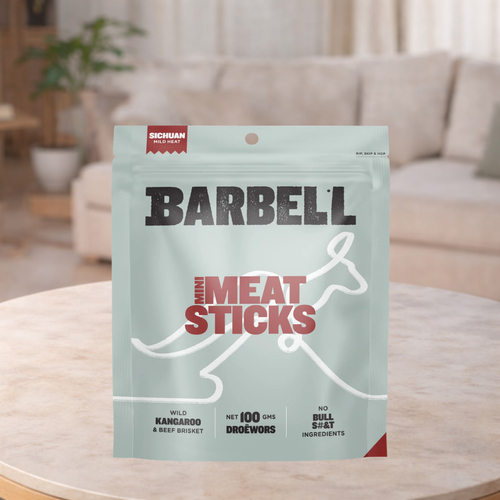 Barbell Droëwors Chilli Meat Sticks 100g