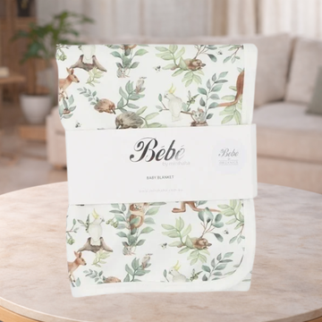 Bebe By Minihaha Charlie Organic Bunny Rug Charlie Print