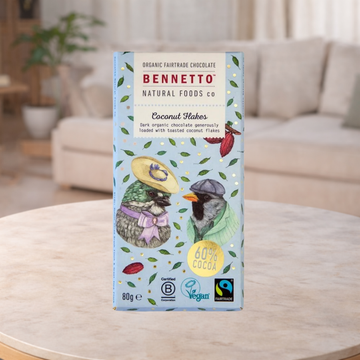 Bennetto Organic Cococnut Flakes 80g