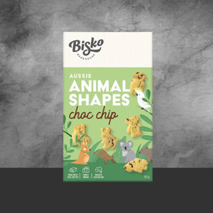 Bisko Bakehouse Choc Chip Animal Shaped 165g - Tastebuds