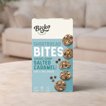 Bisko Choc Chip Salted Caramel 150g