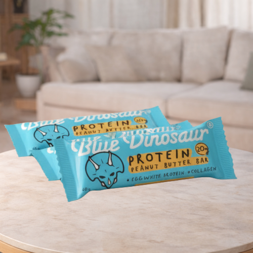 Blue Dinosaur Peanut Butter Protein Bar 60g