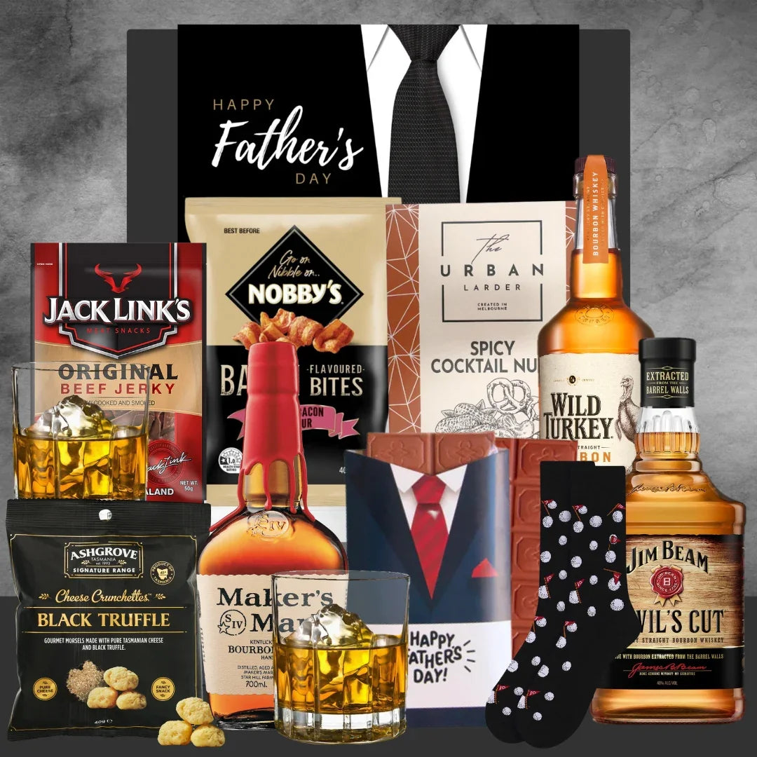Bourbon Choice Hamper For Dad - Tastebuds