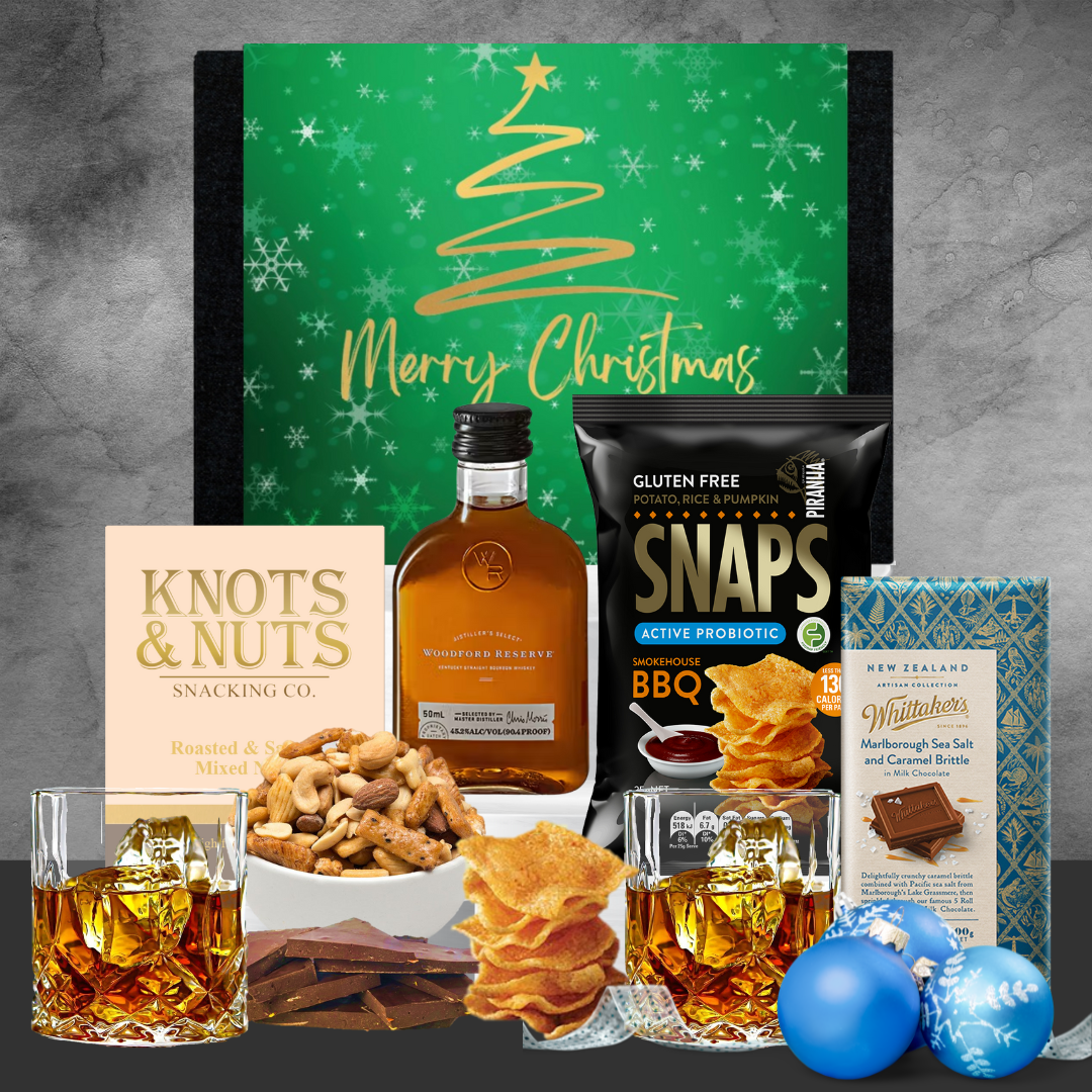 Bourbon & Snack Christmas Hamper