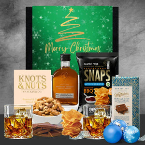 Bourbon & Snack Christmas Hamper - Tastebuds