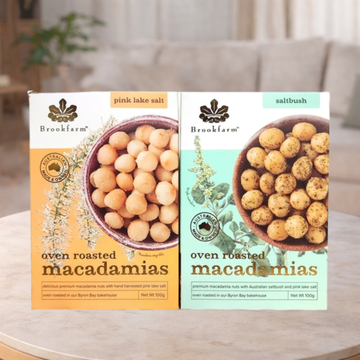 Brookfarm Salt Bush Macadamias 100g