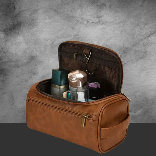 Brown Toiletry Bag