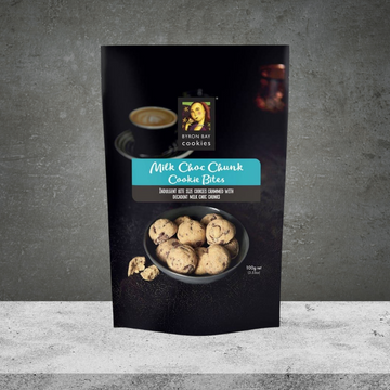 Byron Bay Cookies Milk Choc Chunk Bites Cookie Pouch 100g - Tastebuds