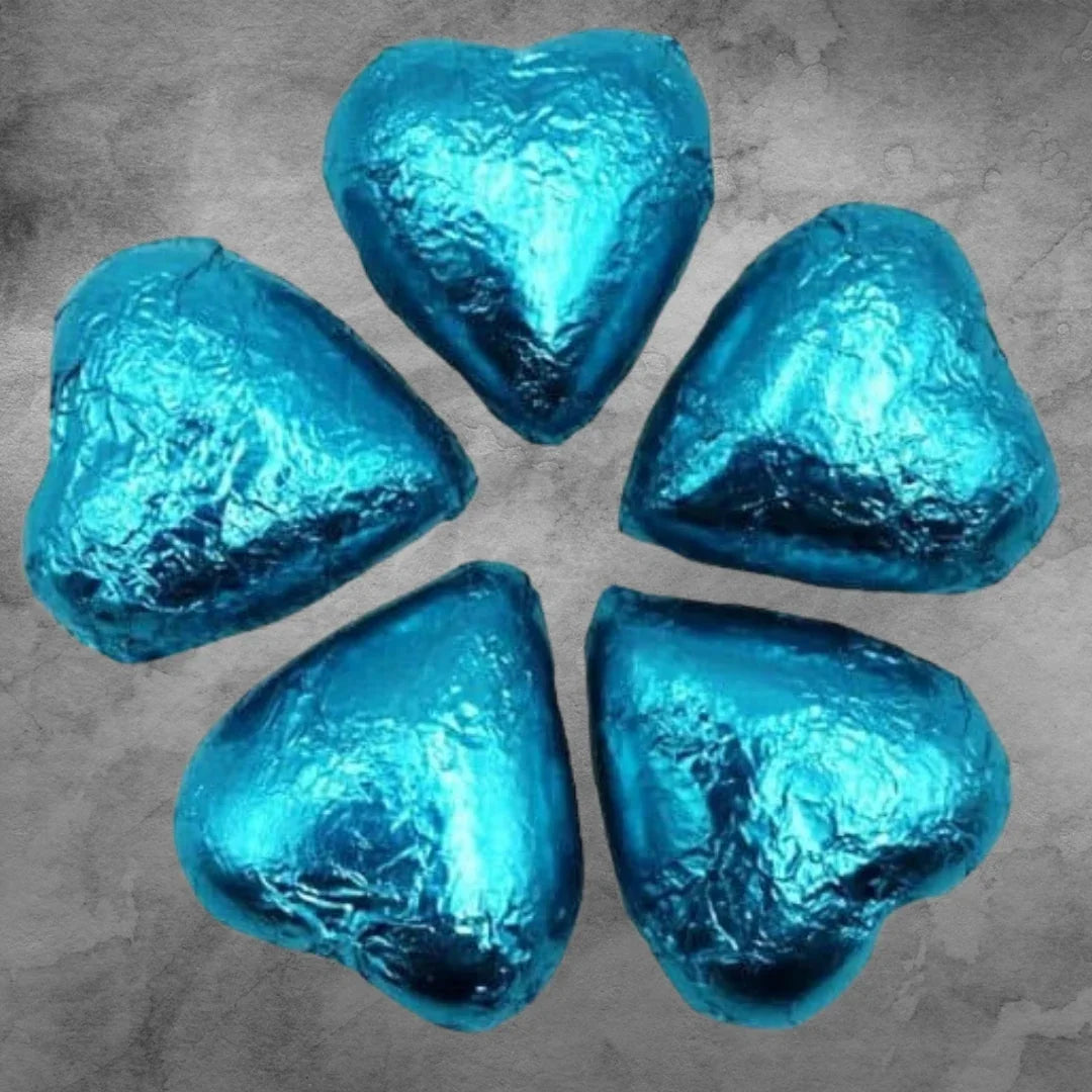 5 Aqua Chocolatier Belgian Chocolate Hearts - Tastebuds