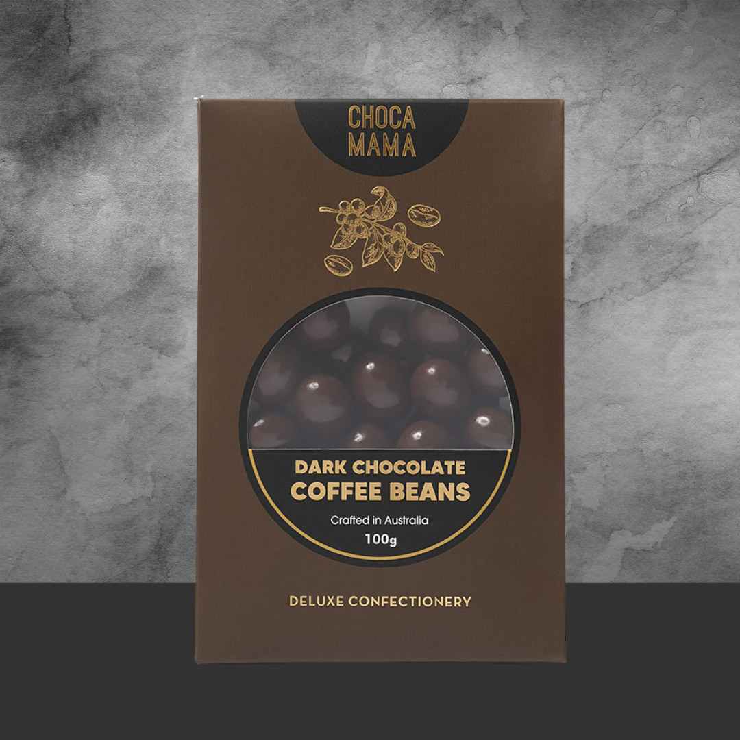 Chocamama Dark Coffee Beans Chocolate 100g - Tastebuds