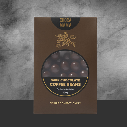 Chocamama Dark Coffee Beans Chocolate 100g