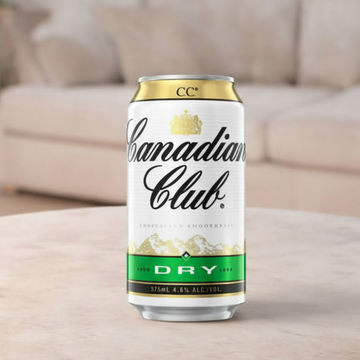 Canadian Club Whisky & Dry 375ml