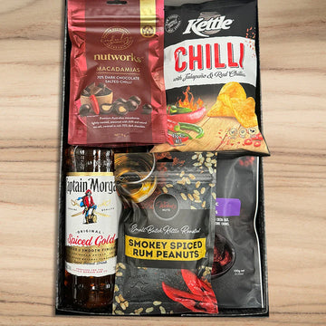 Captain Rum Alcohol Gift Hamper - Tastebuds