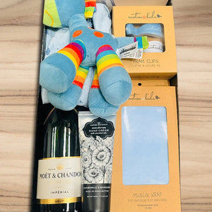 Baby Shower With Champagne Hamper - Tastebuds
